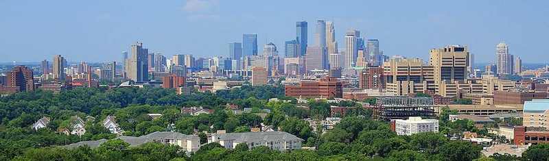 Minneapolis skyline overlooking the Minnesota Somali community affected by deportation orders and TPS changes