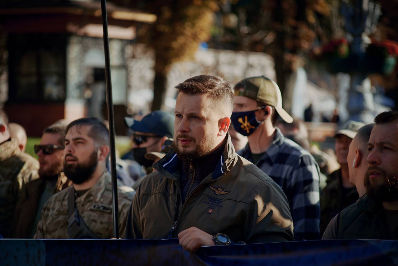 Brig. Gen. Andrii Biletskyi, commander of Ukraine's Third Army Corps, which disclosed Operation Vivaldi