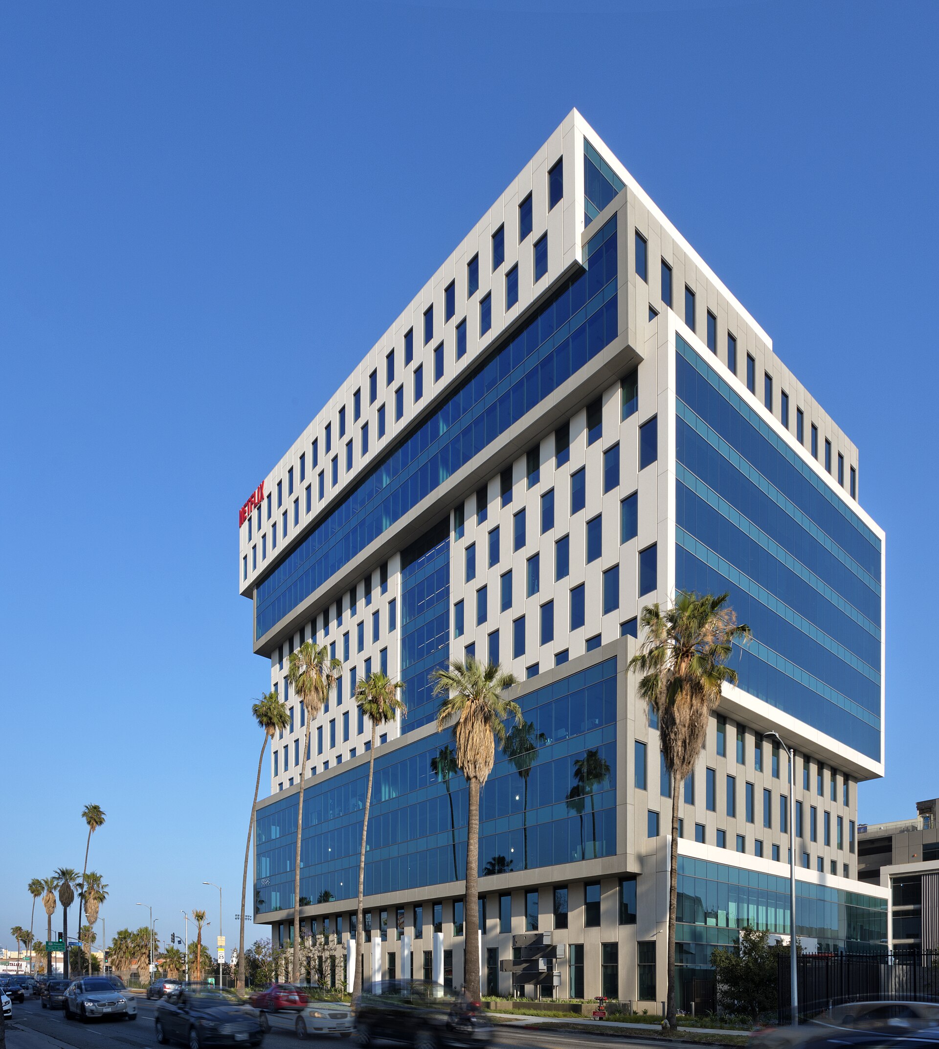 Netflix Los Angeles office building — Netflix earnings October 20 2026 are reported from the streaming company's California base