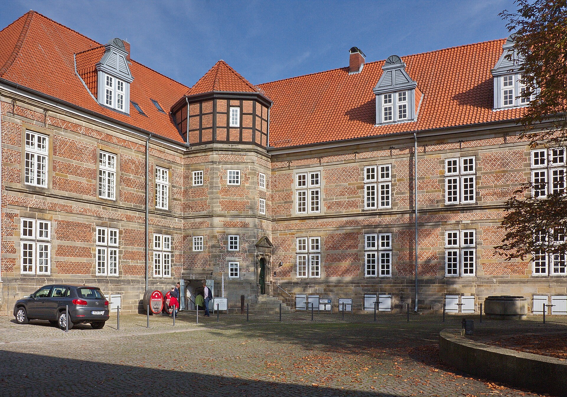 Schloss Landestrost in Neustadt am R&uuml;benberge, the Lower Saxony town near Hanover where a car was driven into a group of people shortly before midnight on Monday &mdash; file photograph