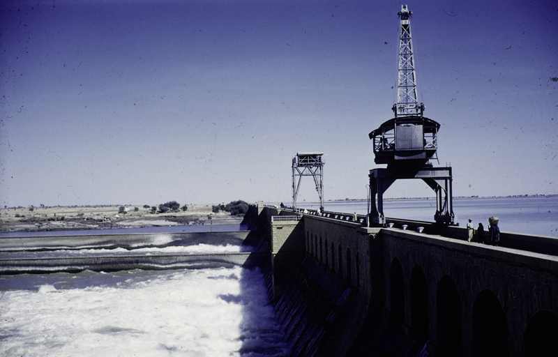 The Sennar Dam on the Blue Nile in Sudan, near which drone strikes knocked out power in October 2026