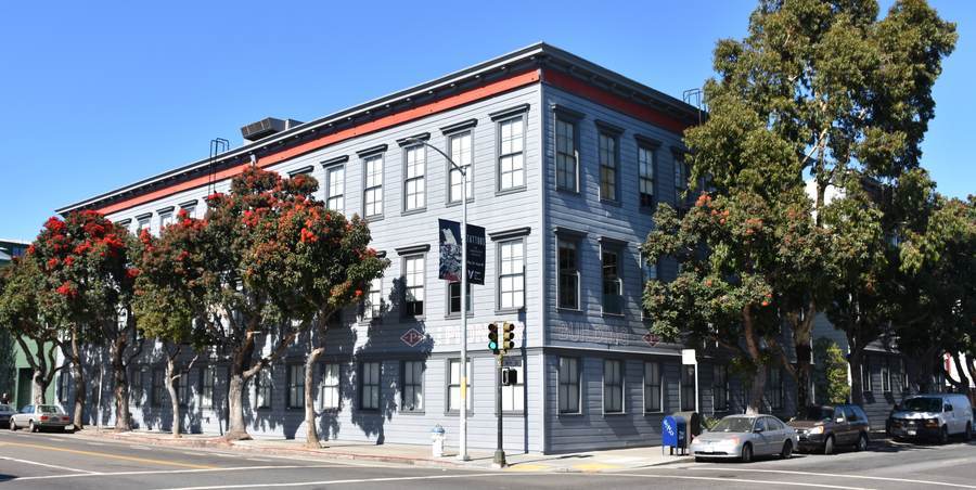 The Pioneer Building in San Francisco's Mission District, home to OpenAI's offices