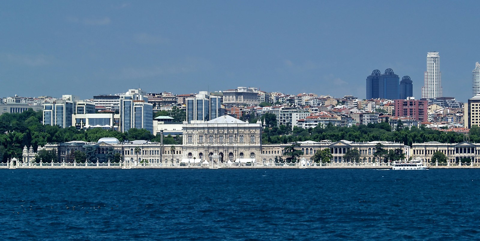 Dolmabahce Palace on the Bosphorus in Istanbul, venue for the Zelenskyy Erdogan Istanbul meeting