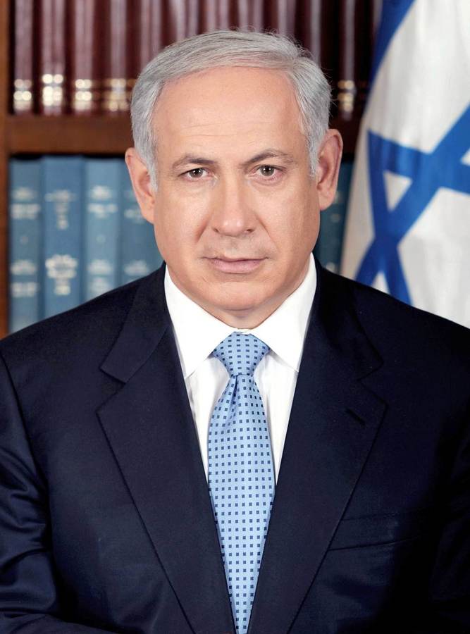 Benjamin Netanyahu official portrait ahead of his secret Abu Dhabi visit in September 2026