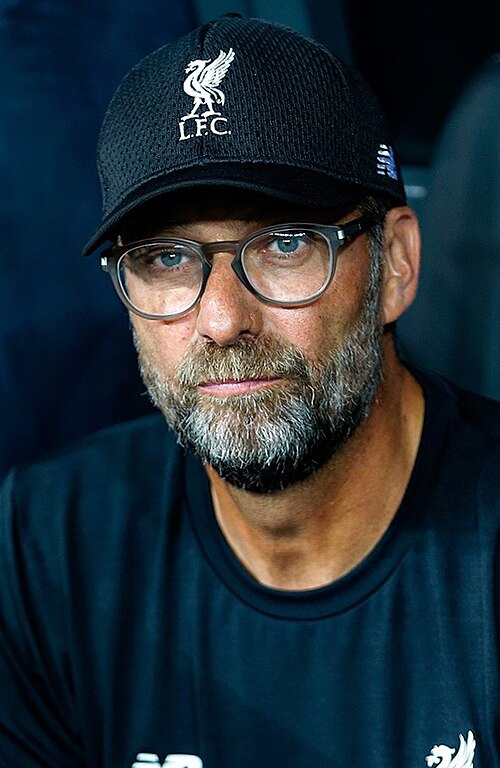 Jürgen Klopp, making his Germany coaching debut against Xavi's Netherlands in the Nations League