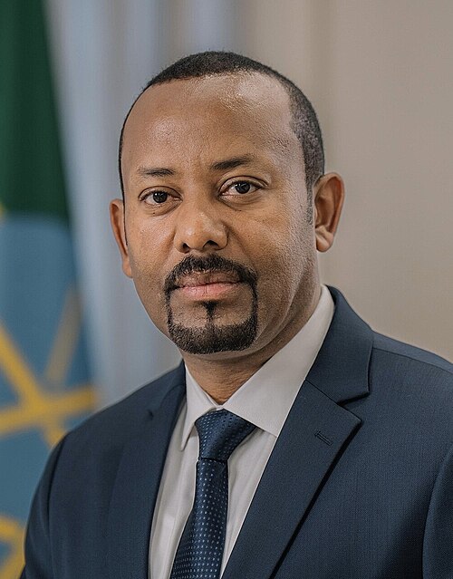 Ethiopian Prime Minister Abiy Ahmed in a file portrait as fighting resumes between federal and Tigrayan forces