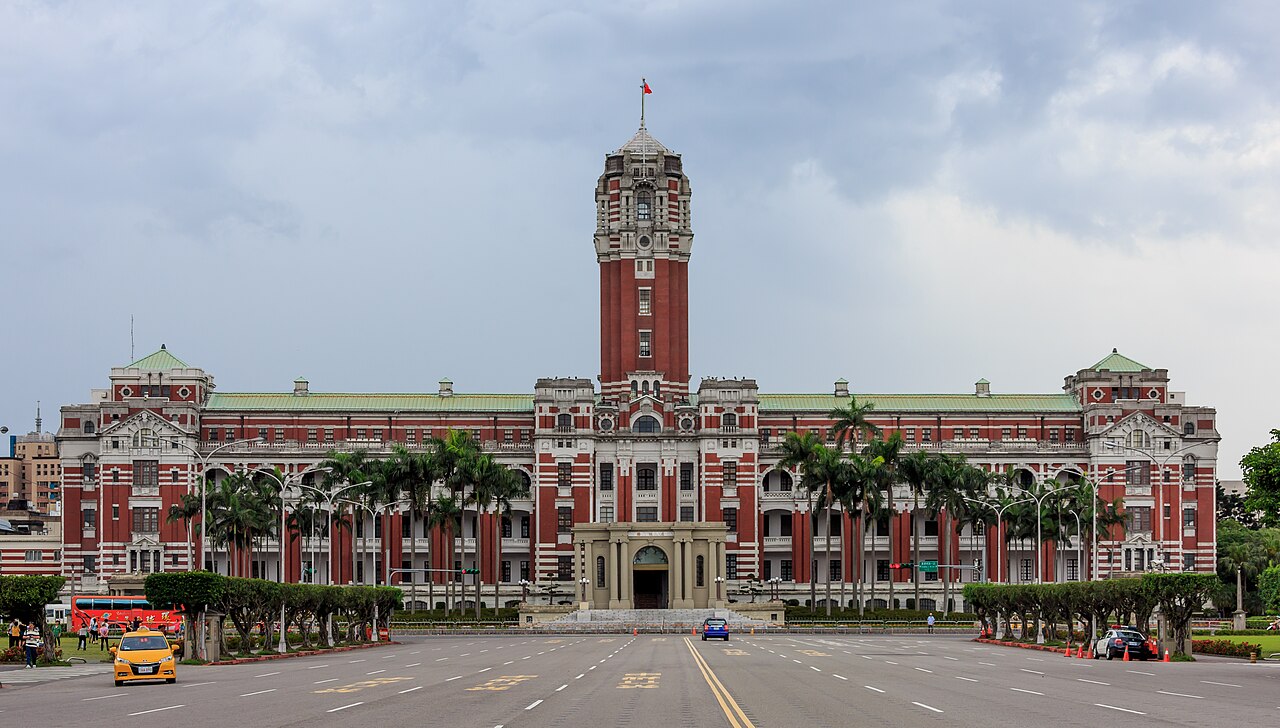 The Presidential Office Building in Taipei, Taiwan, whose government accuses China of transnational repression