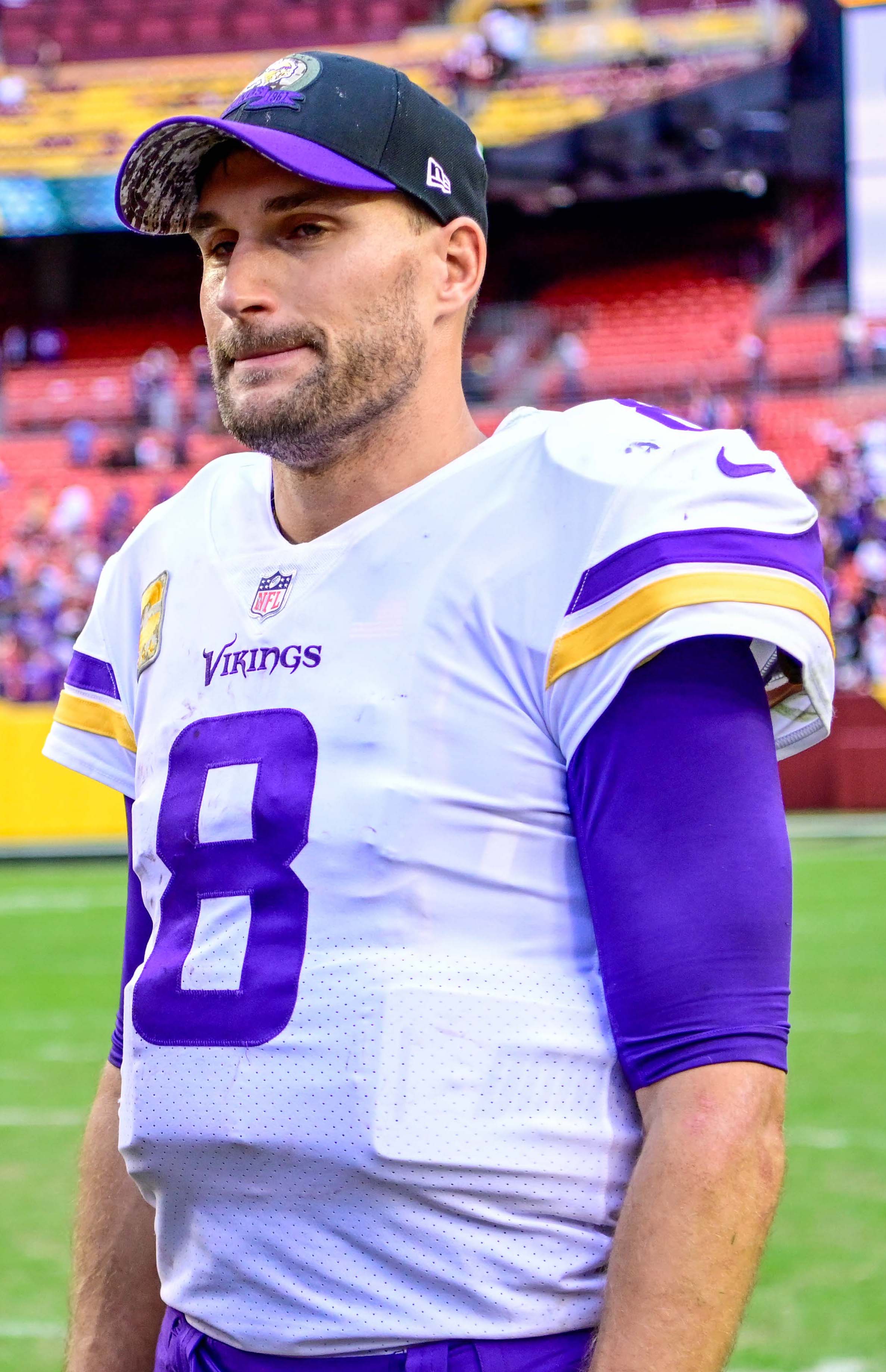 Kirk Cousins threw for 313 yards and two touchdowns against the Bills
