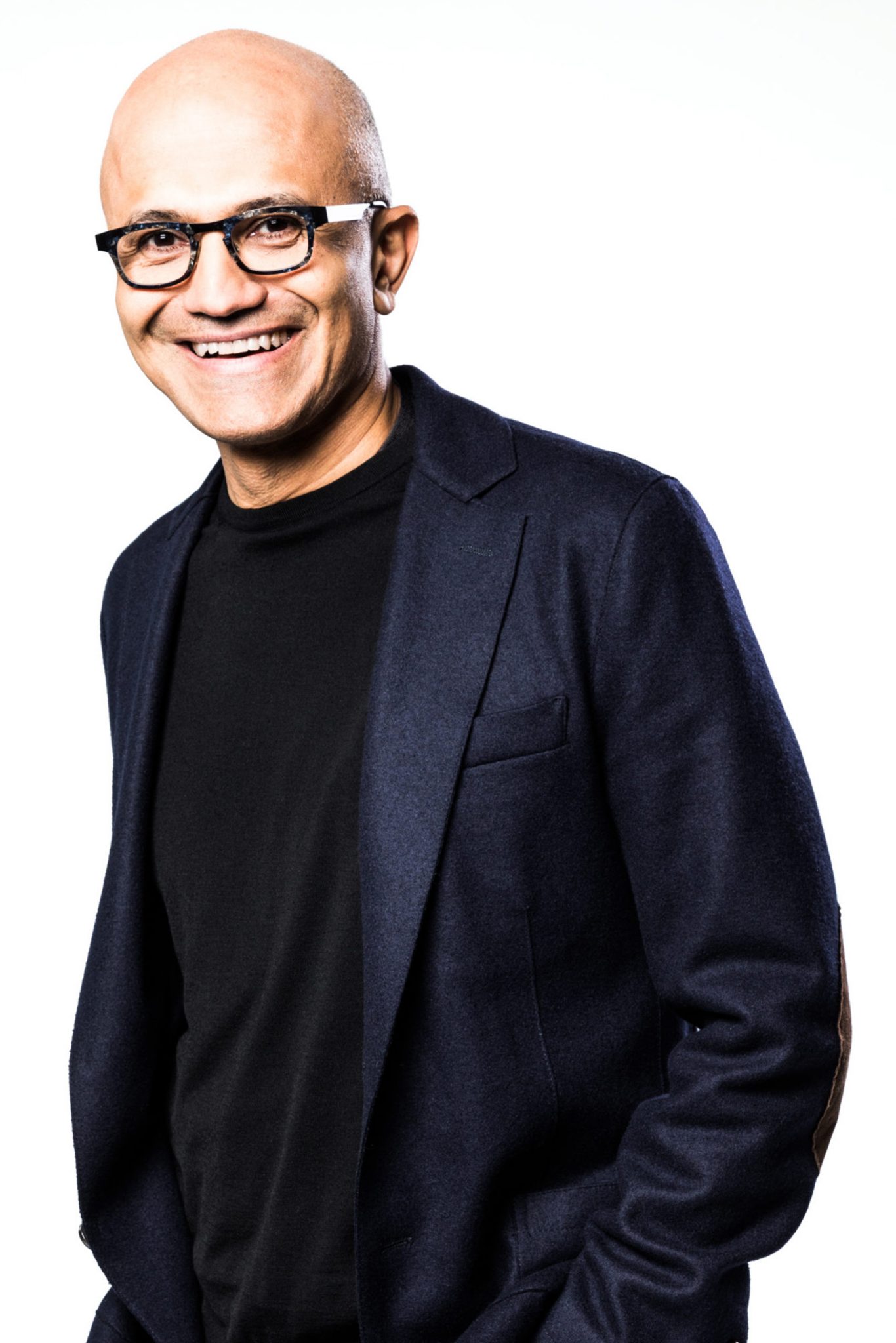 Microsoft chief executive Satya Nadella, whose company is consolidating Copilot into a unified AI work platform