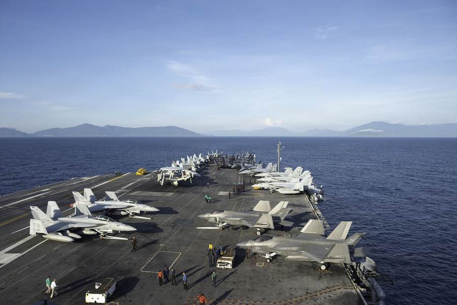 USS George Washington arrives in Da Nang, Vietnam