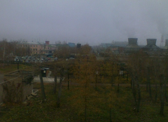 The Kaustik production plant of the Bashkir Soda Company in Sterlitamak, Russia, with its cooling towers (file photo)