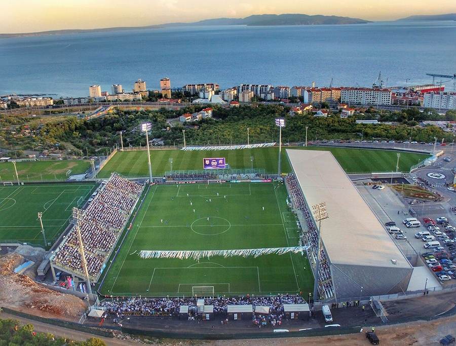 Stadion HNK Rijeka in Rijeka, Croatia, where England inflicted a record 7-0 defeat on Croatia in the Nations League