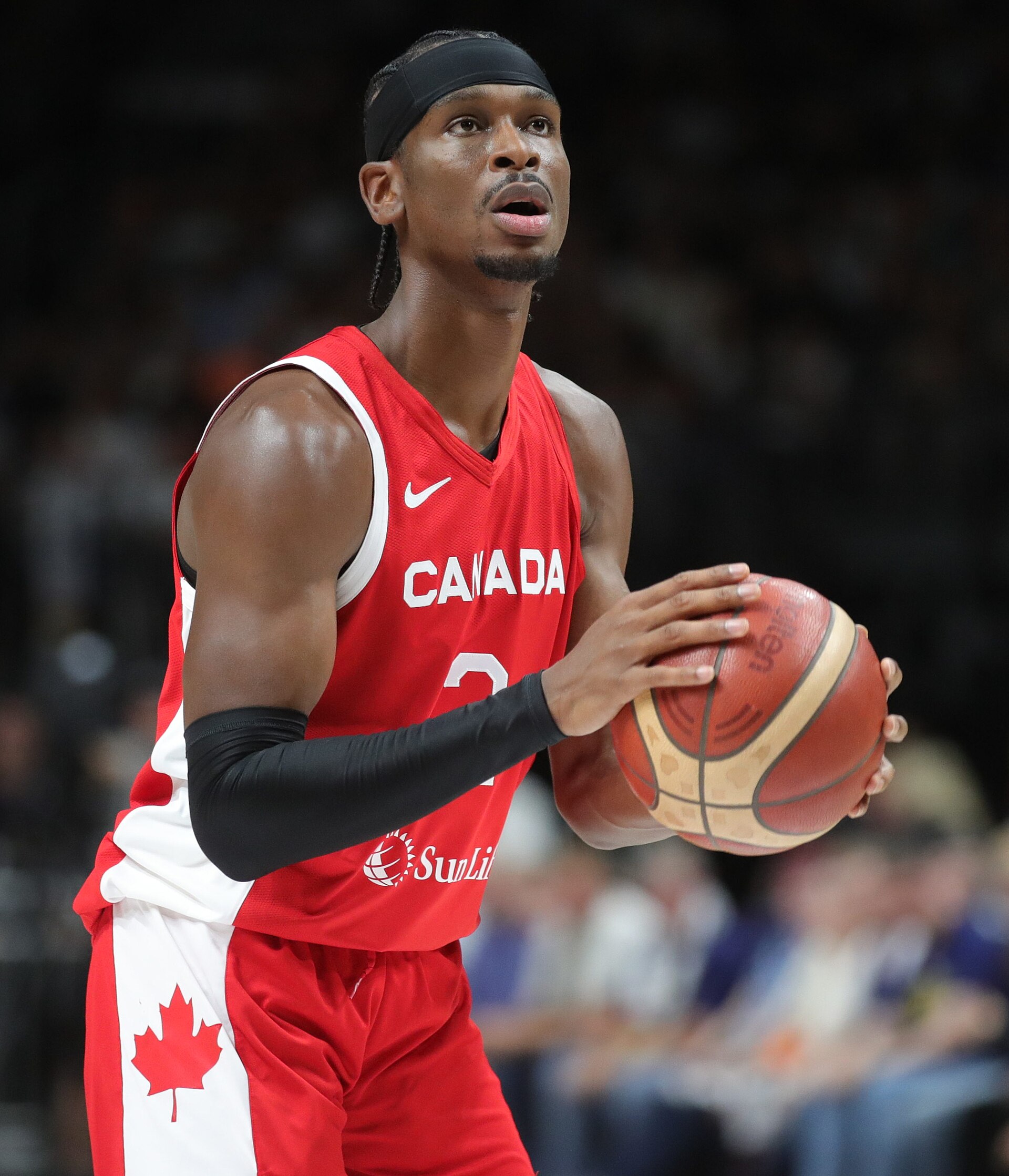 Shai Gilgeous-Alexander 34 points — Gilgeous-Alexander, who fought back tears discussing Williams' injury, in a Canada file photo from 2023
