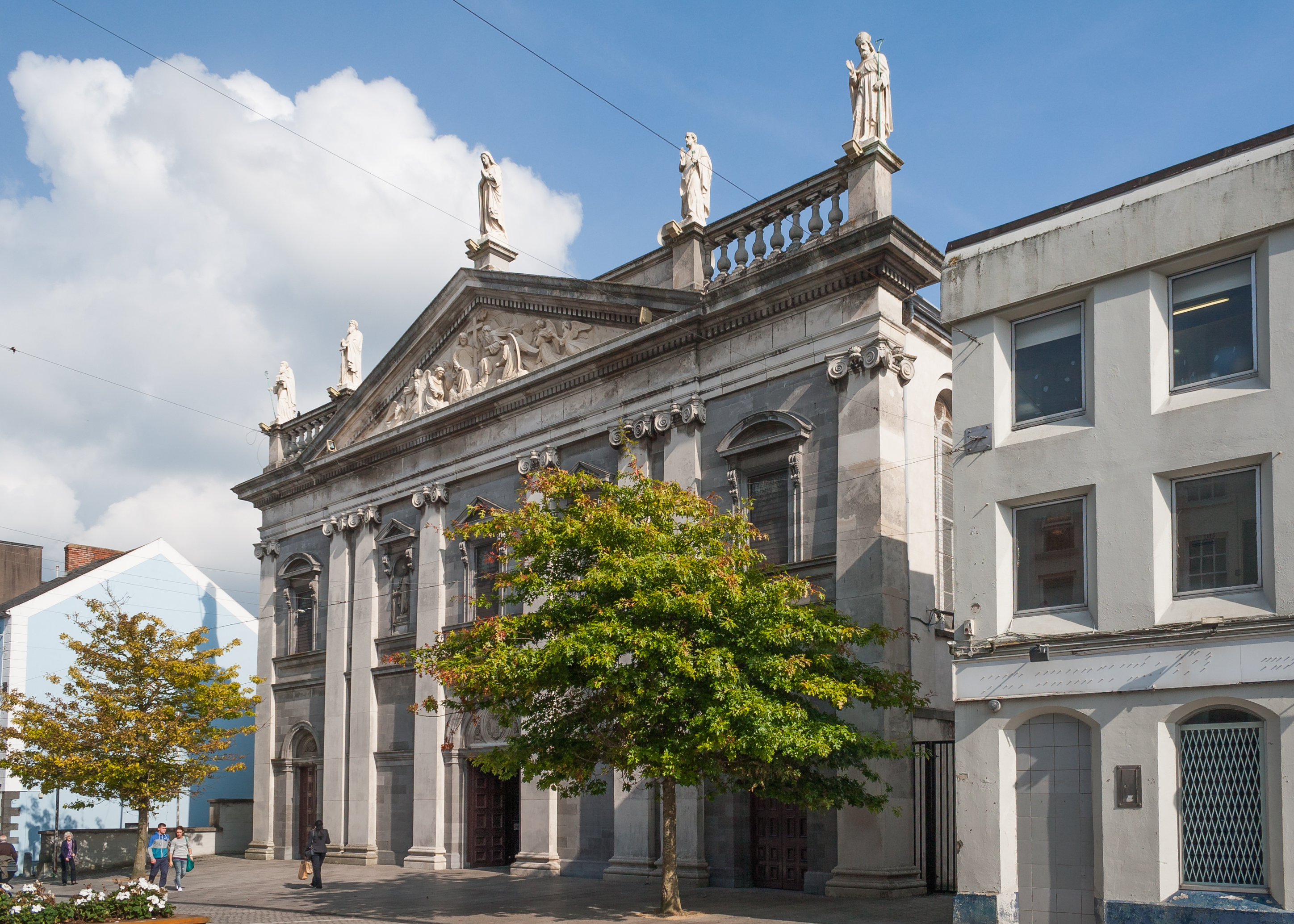 Holy Trinity Cathedral in Waterford, Ireland — file photo of a city landmark as Waterford mourns the English family