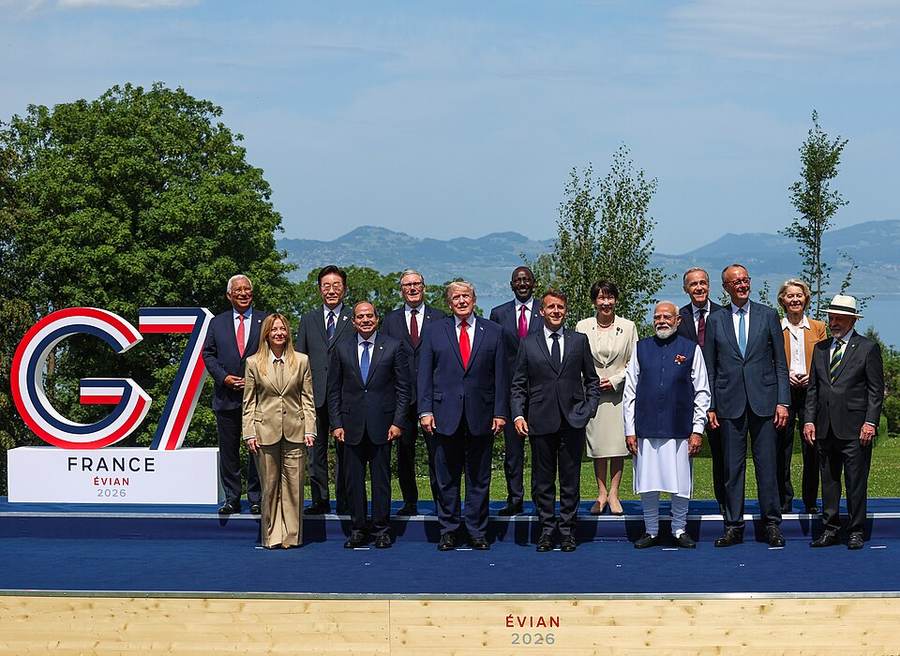 G7 leaders in France as the G7 strategic diesel reserves release is coordinated through the IEA