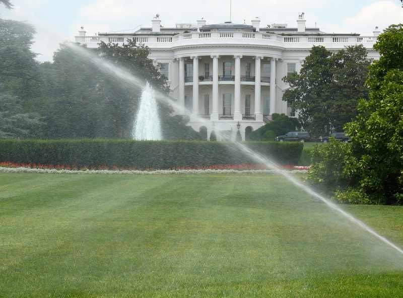 The White House, where the Trump administration is tightening H-1B visa rules