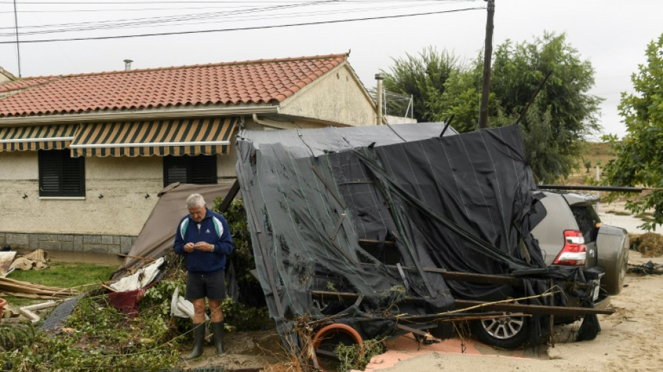 Flood damage in Catalonia after the October 2026 storm near Barcelona