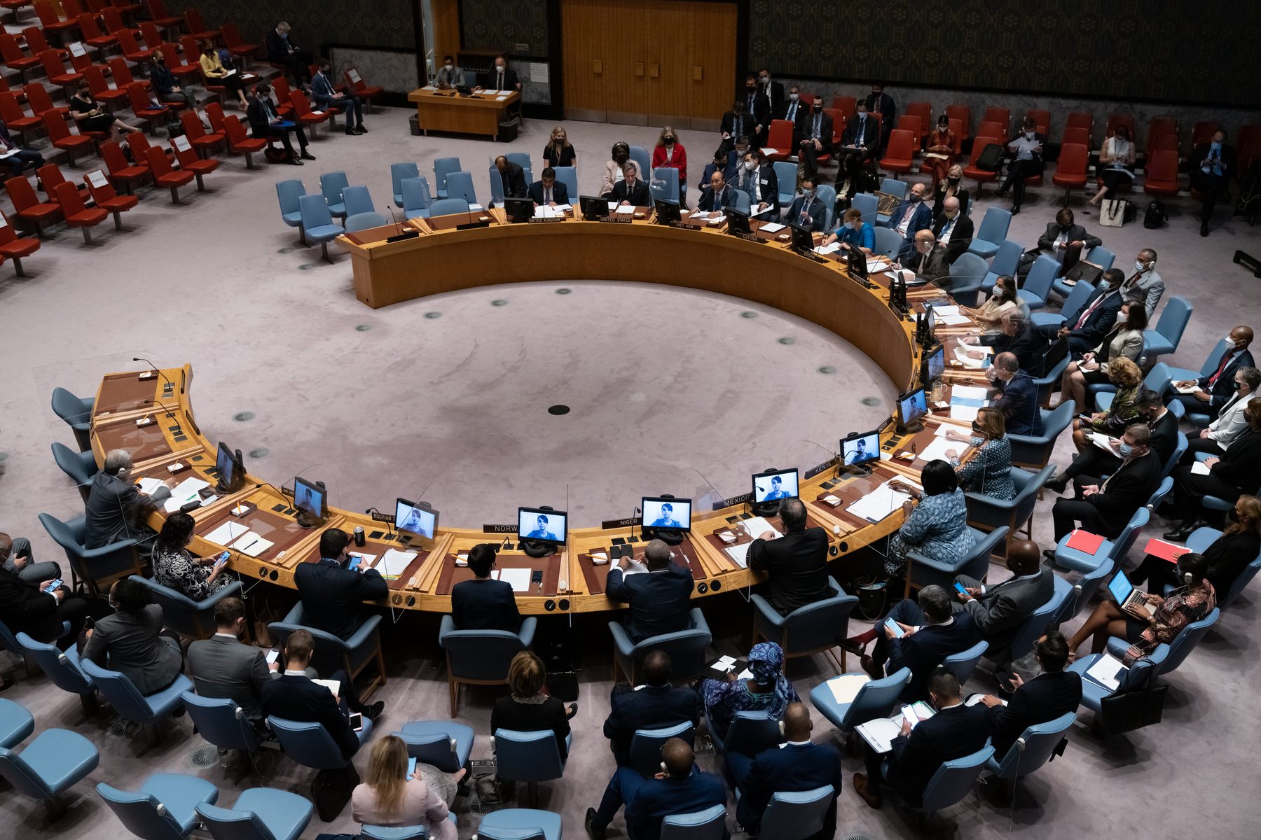 File photo of the United Nations Security Council chamber in New York