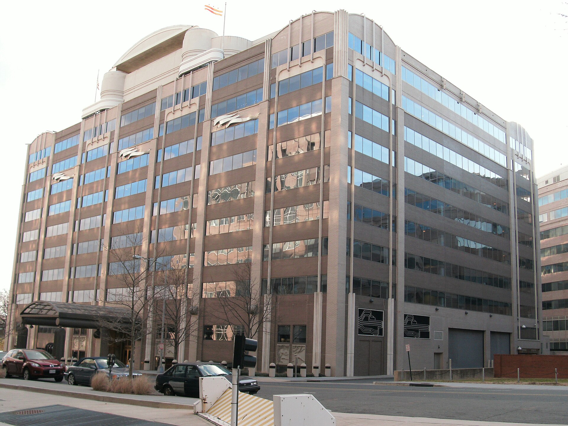 The Federal Communications Commission headquarters in Washington, D.C., the agency at the center of the Supreme Court campaign ad rates fight