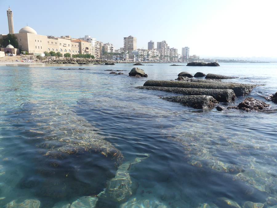 Tyre on Lebanon's southern coast as new Israel Lebanon evacuation orders expand north of the Litani River