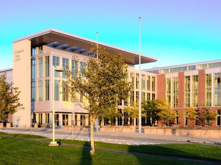 Plymouth Trial Court in Massachusetts, where Lindsay Clancy's murder trial ended in an 11-1 hung jury mistrial