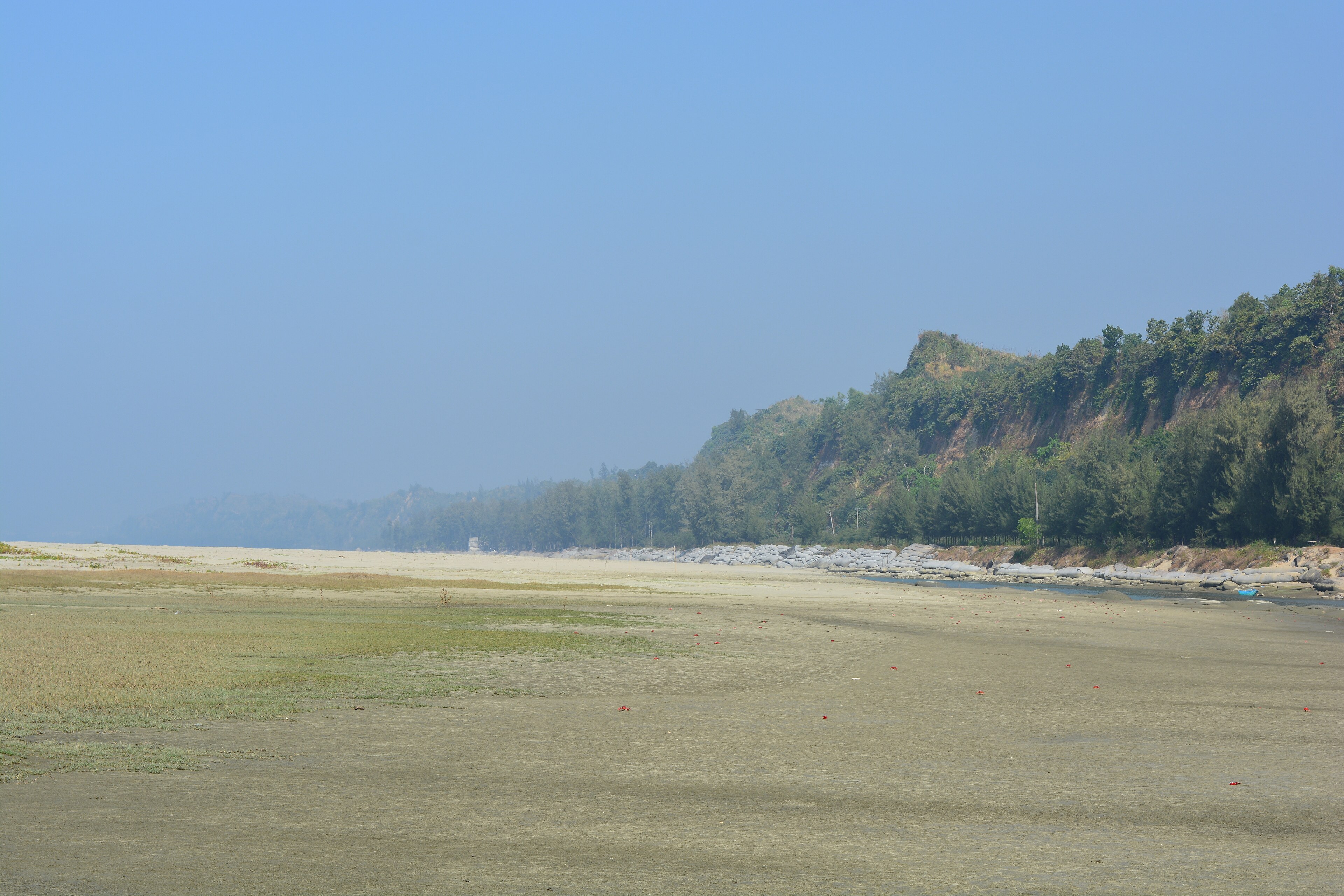Cox's Bazar resort fire — Inani Beach near Patuartek in Cox's Bazar, Bangladesh