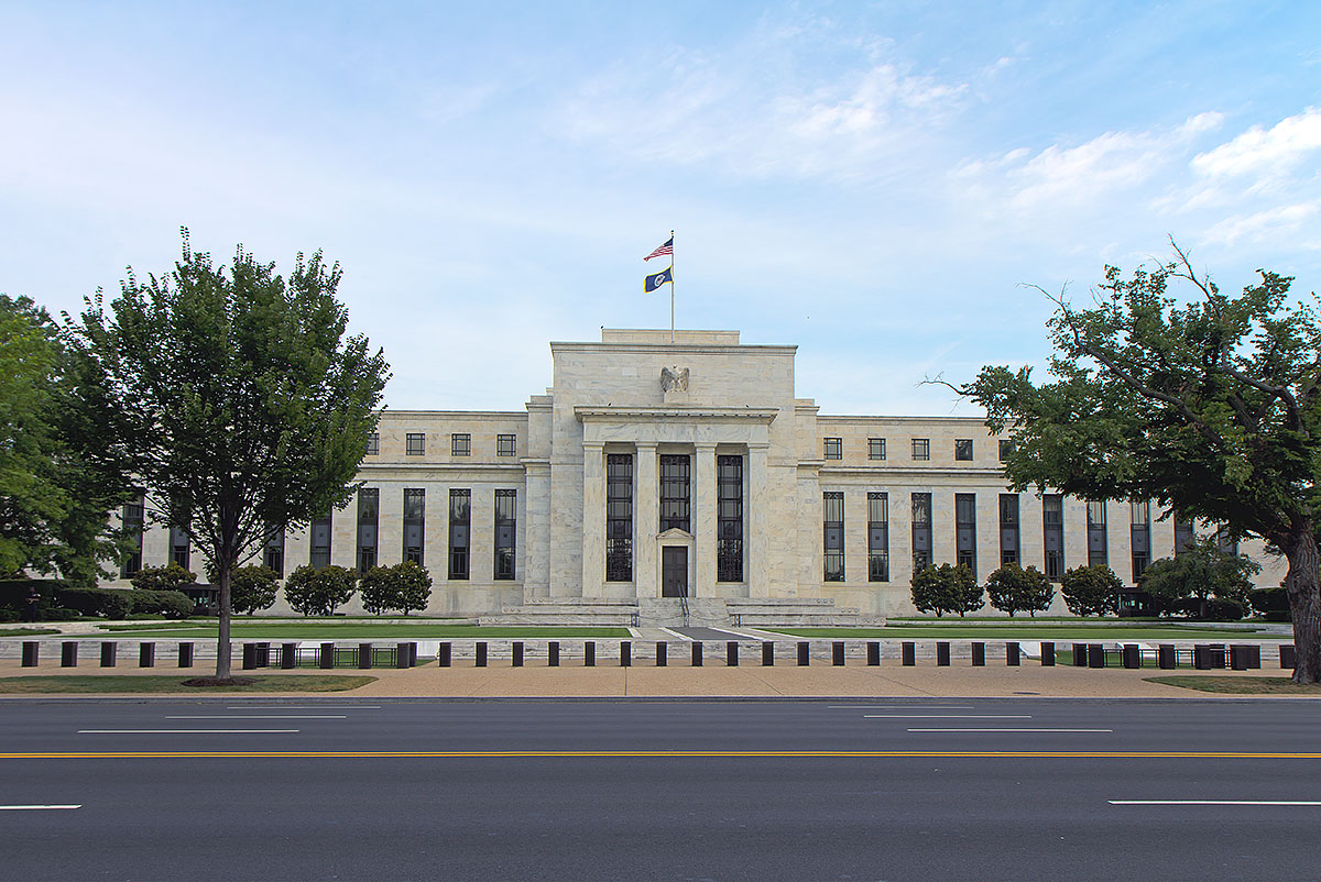 The Marriner S. Eccles Federal Reserve Board Building in Washington DC