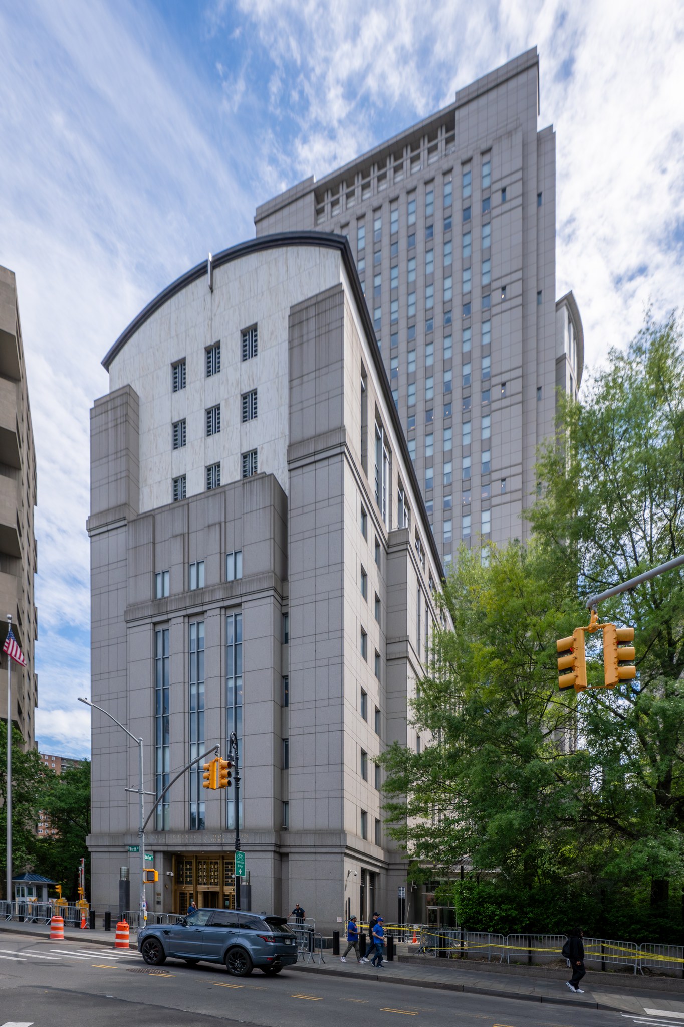 The Daniel Patrick Moynihan United States Courthouse at 500 Pearl Street in Manhattan, home of the U.S. District Court for the Southern District of New York, where the Maurene Comey firing was ruled unlawful