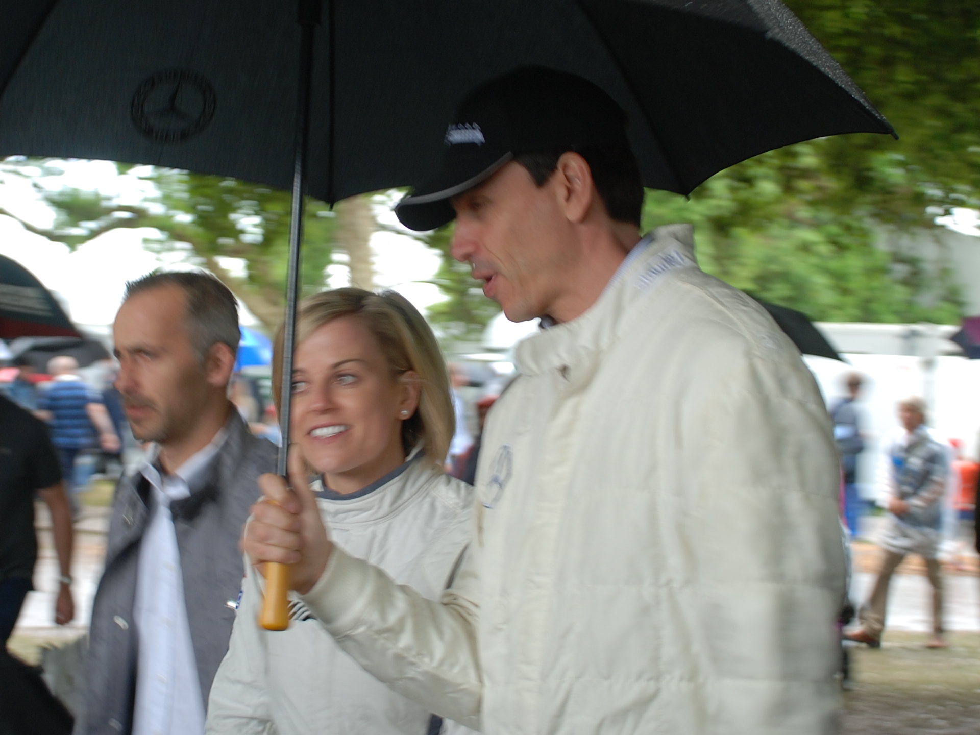 Susie Wolff and Toto Wolff — Jack Wolff's parents, F1 Academy managing director and Mercedes F1 team principal