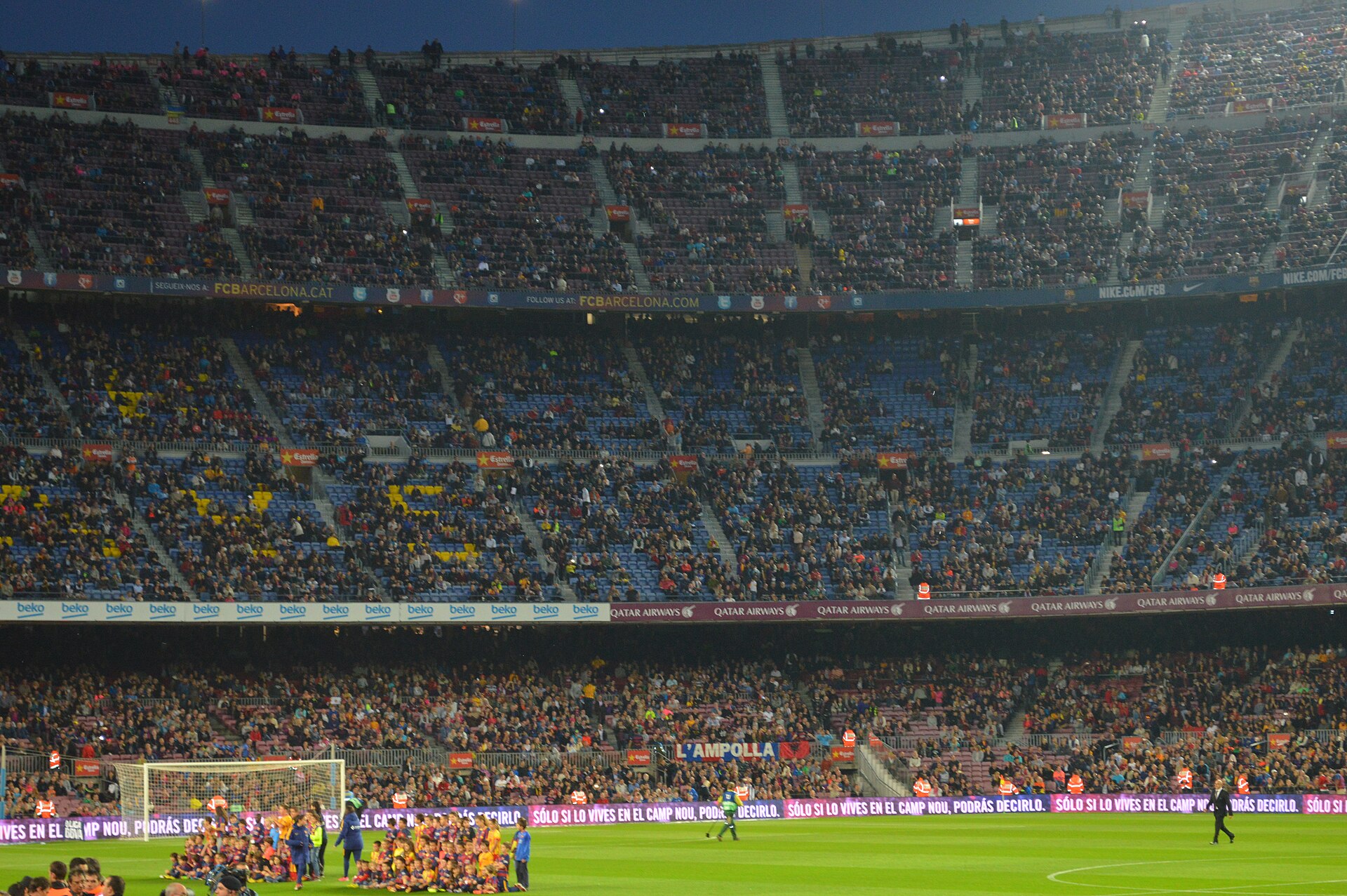 Camp Nou in Barcelona, where Real Madrid beat Barcelona 2-1 in El Clasico on October 25 2026