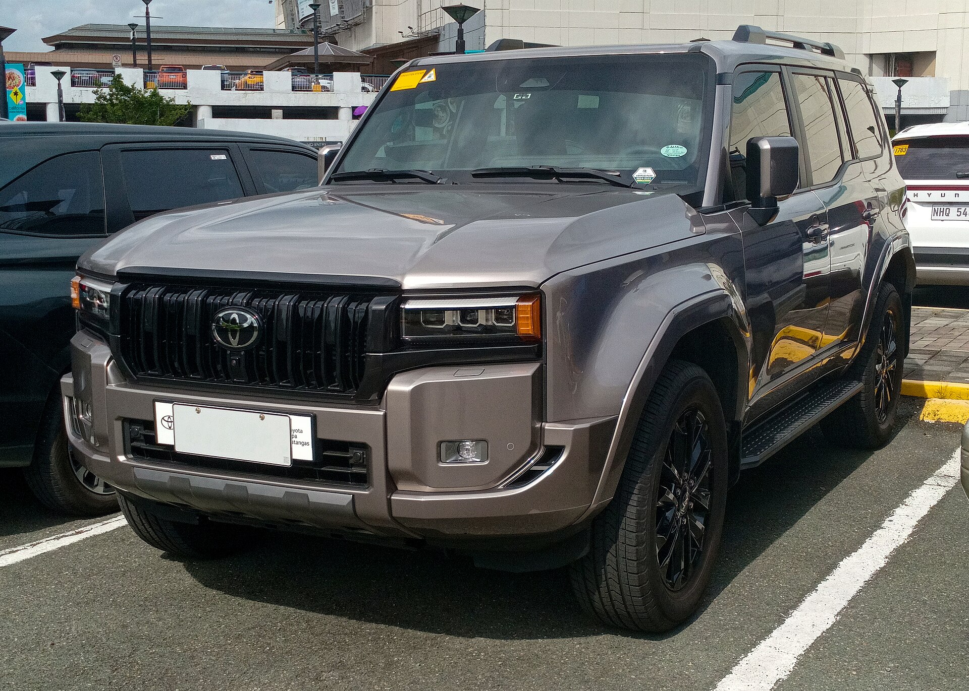 Toyota Land Cruiser recall 2024 to 2027 — a bronze 2024 Toyota Land Cruiser Prado 250, the same 250 series sold in the US as the Land Cruiser Hybrid