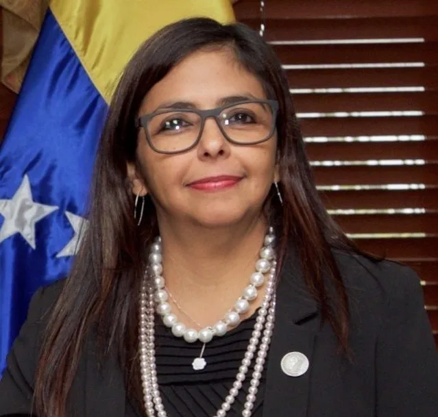 Venezuelan interim President Delcy Rodríguez in a U.S. State Department file portrait