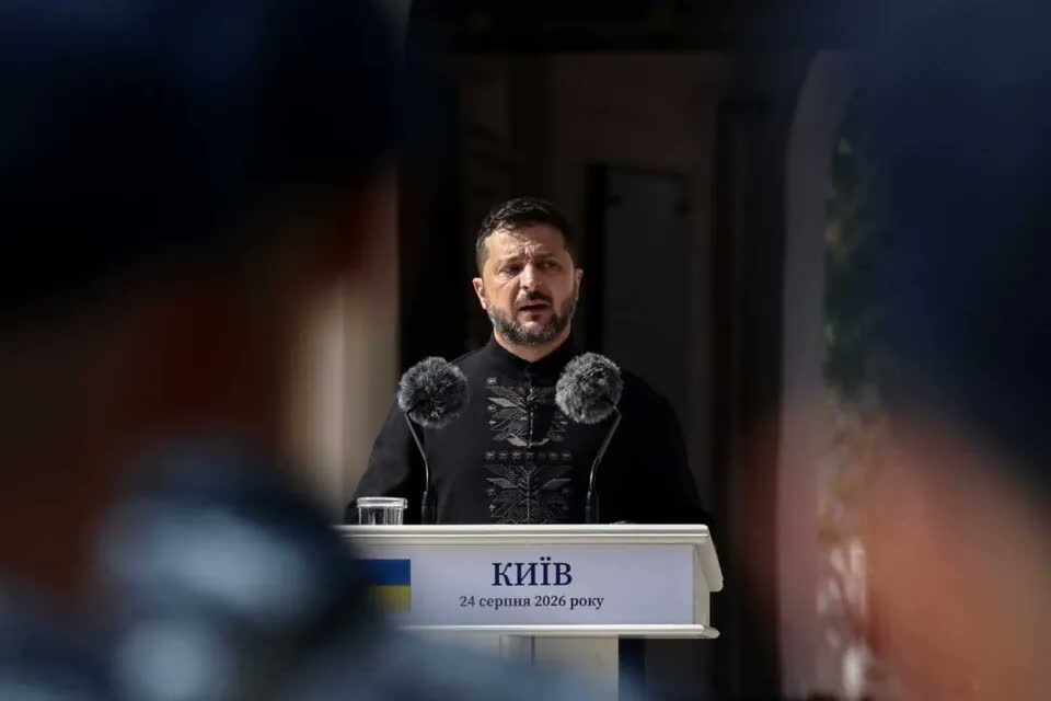 Ukrainian President Volodymyr Zelenskyy — Kyiv warned the sanctions waiver would embolden Putin
