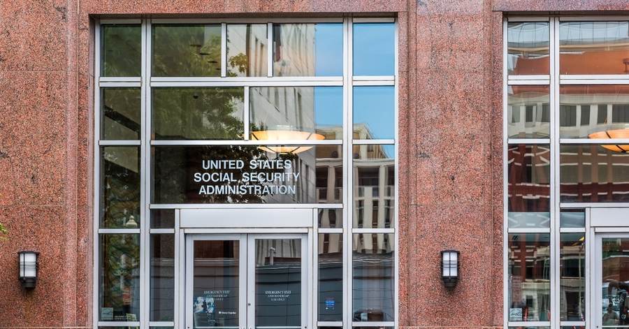 Social Security Administration building ahead of the October 14, 2026 COLA announcement