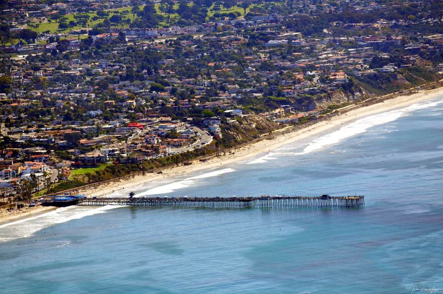 Coastal homes in San Clemente, Orange County, California
