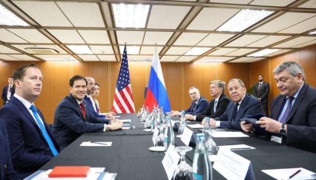 Marco Rubio and Sergey Lavrov meeting in New York during United Nations week
