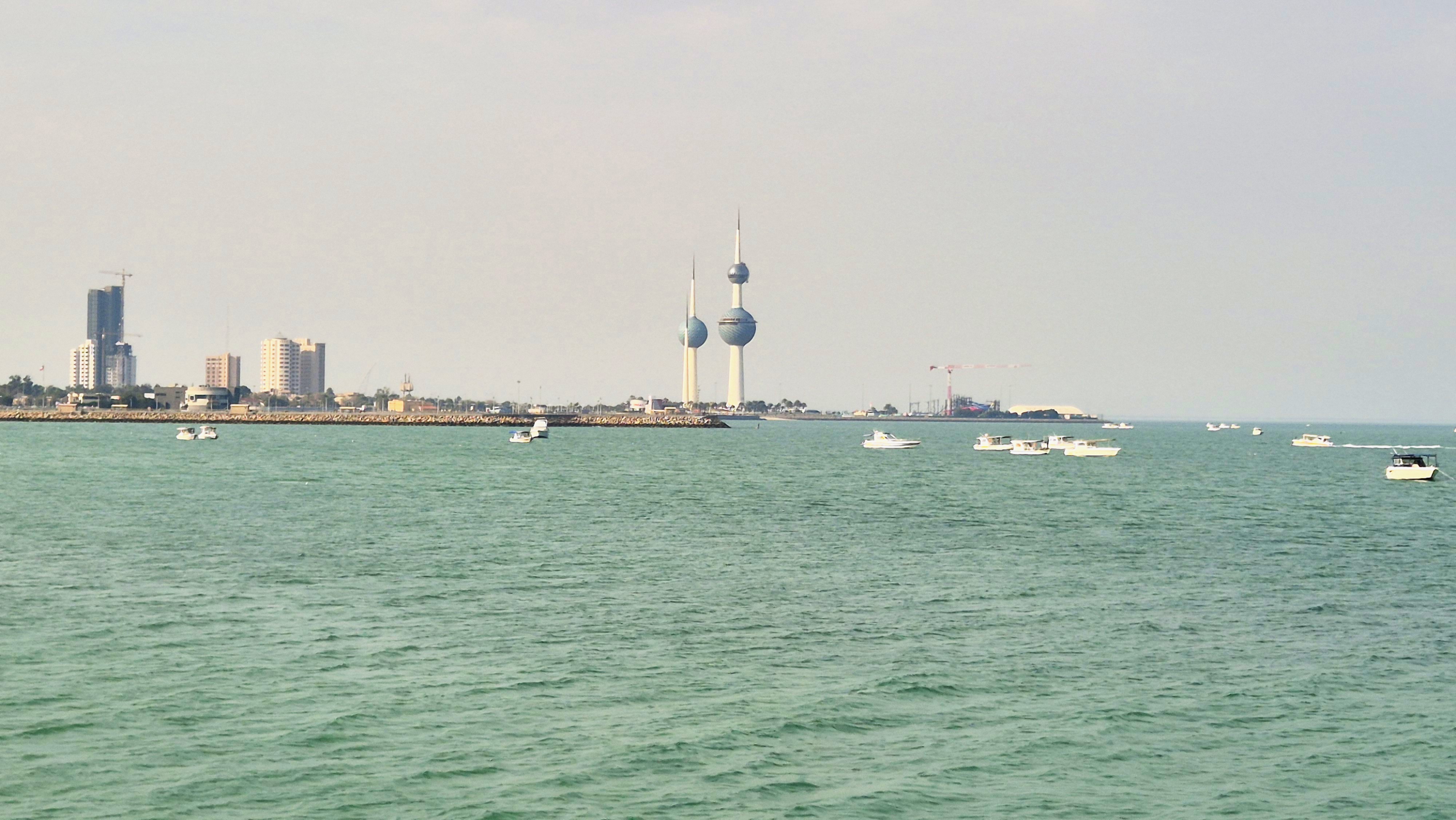 The Kuwait Towers in Kuwait City, the capital whose courts and foreign ministry drove this week's clash with Iran
