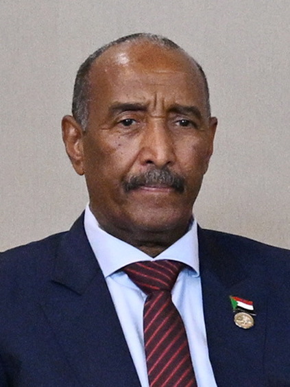 Abdel Fattah al-Burhan in an official portrait as Sudan rejects US legitimacy remarks