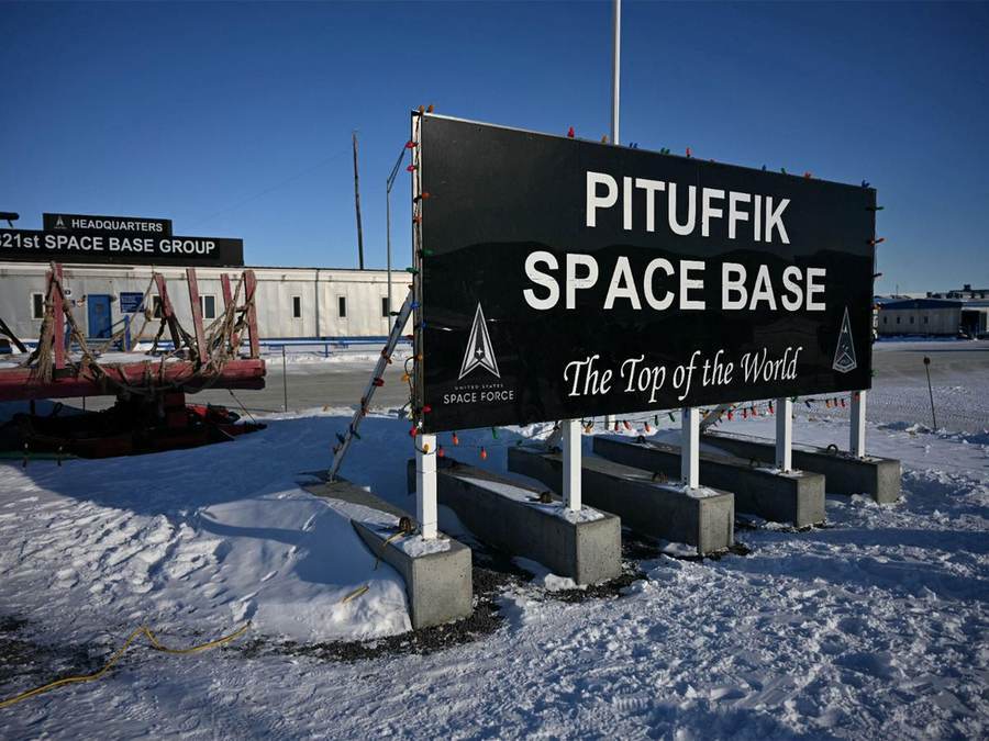Pituffik Space Base in Greenland