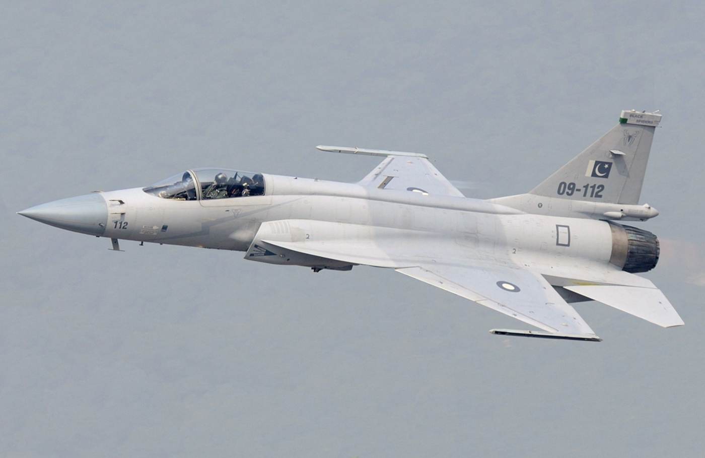 Pakistan Air Force JF-17 Thunder in a file photograph illustrating Pakistan airstrikes in Afghanistan