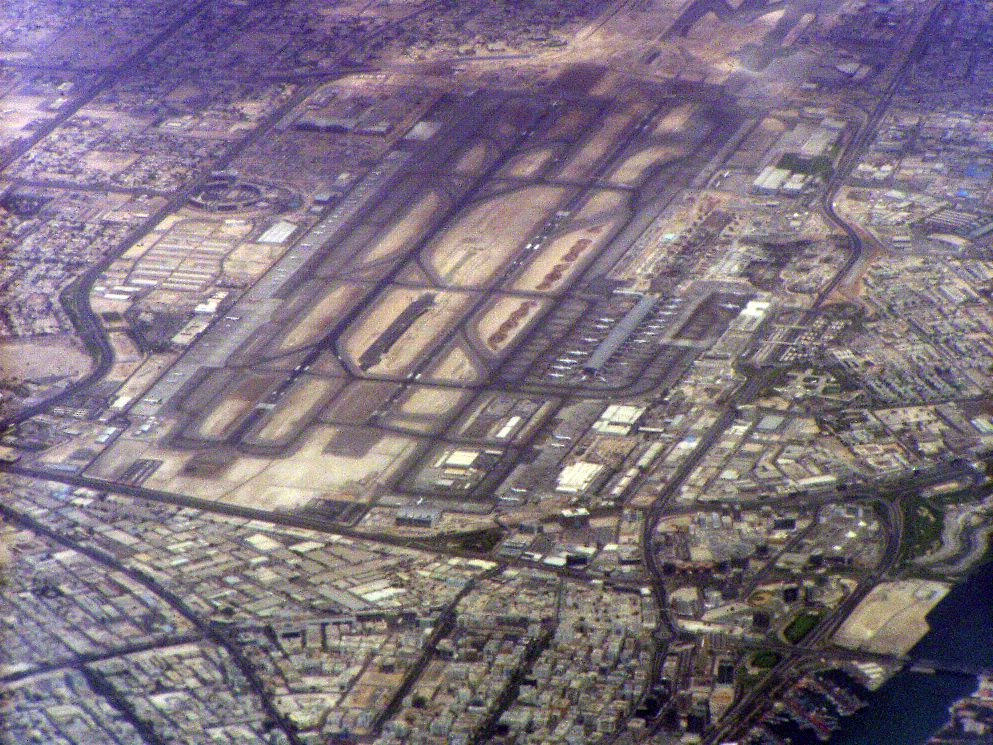Iran threatens Gulf strikes — Dubai International Airport from the air, one of the Gulf airports Iran hit in the war's opening phase