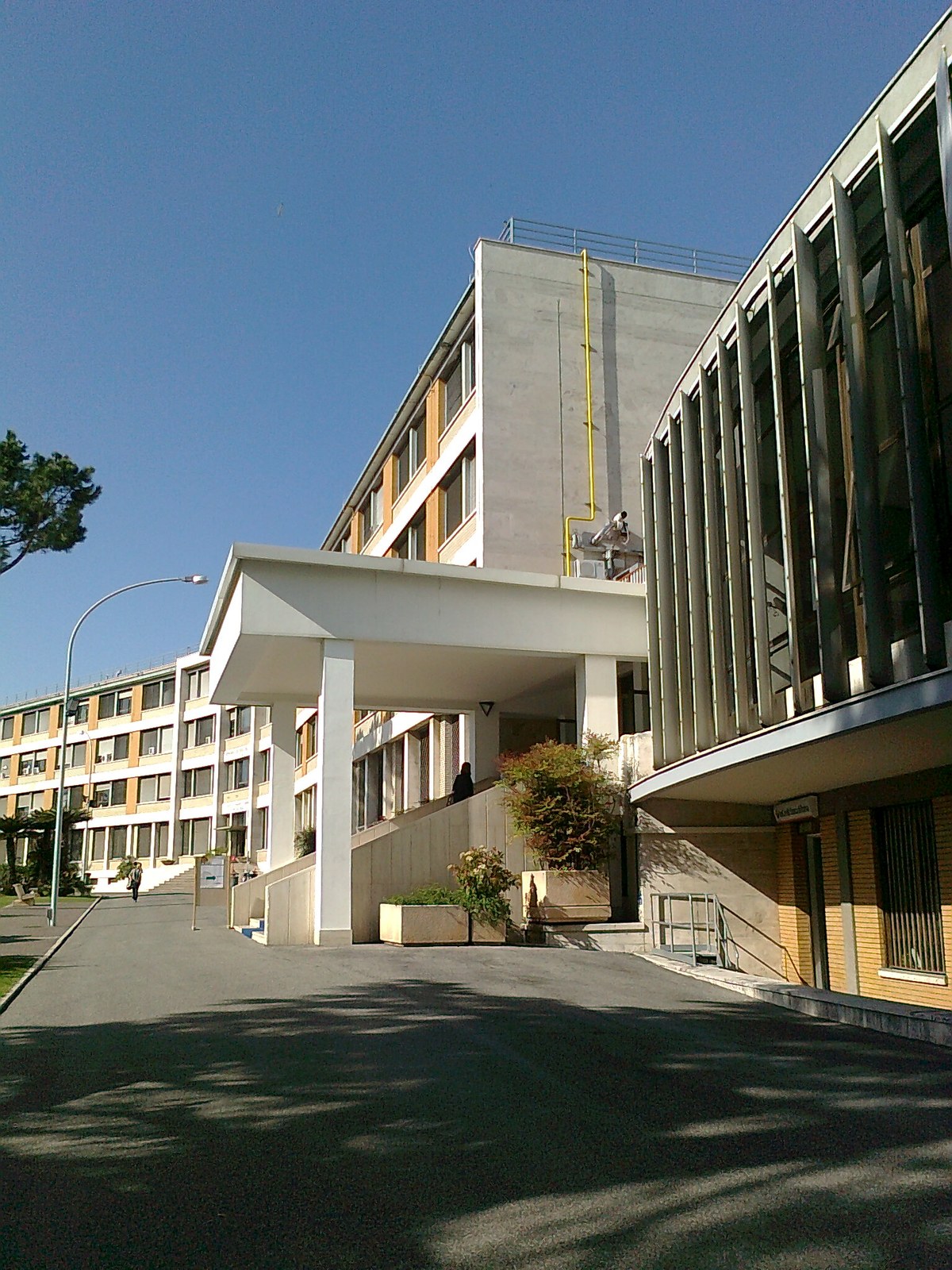 Gemelli Hospital in Rome, where Pope Leo underwent lung surgery and was discharged on Saturday