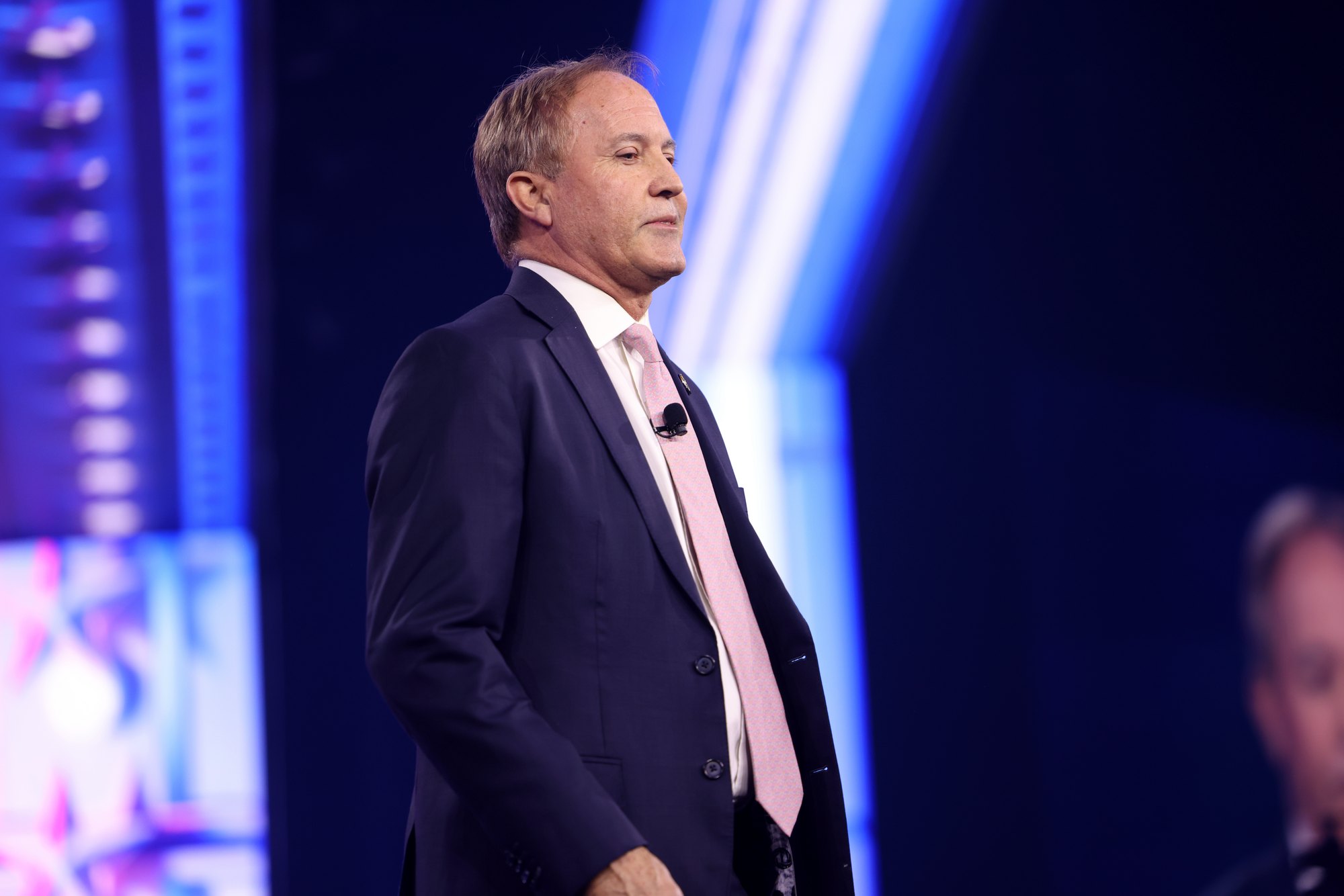Texas Attorney General Ken Paxton, running in the Trump Ken Paxton Texas Senate race