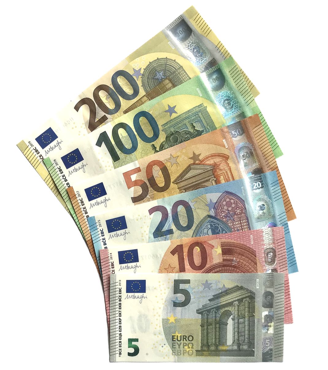 Euro banknotes: the single currency rose 0.2 percent to $1.1244 after Le Pen detailed her deficit plan