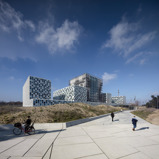 The International Criminal Court headquarters in The Hague