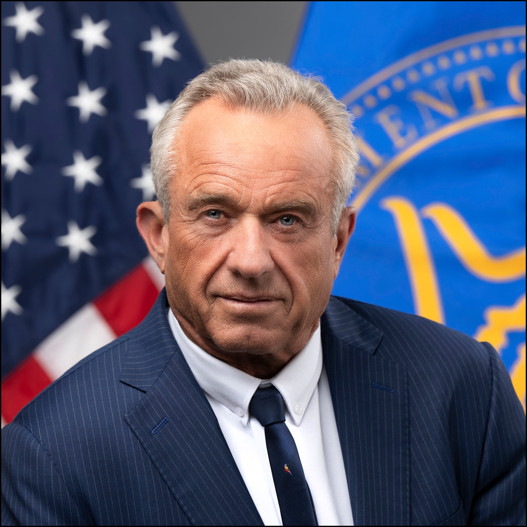 Official portrait of US Health and Human Services Secretary Robert F. Kennedy Jr., who announced the RFK Jr peptides policy opening access to six unapproved compounded peptides