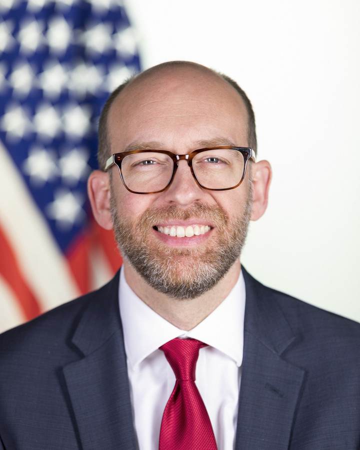 OMB Director Russell Vought — Trump told Vought to find government money for the laudatory TV ads