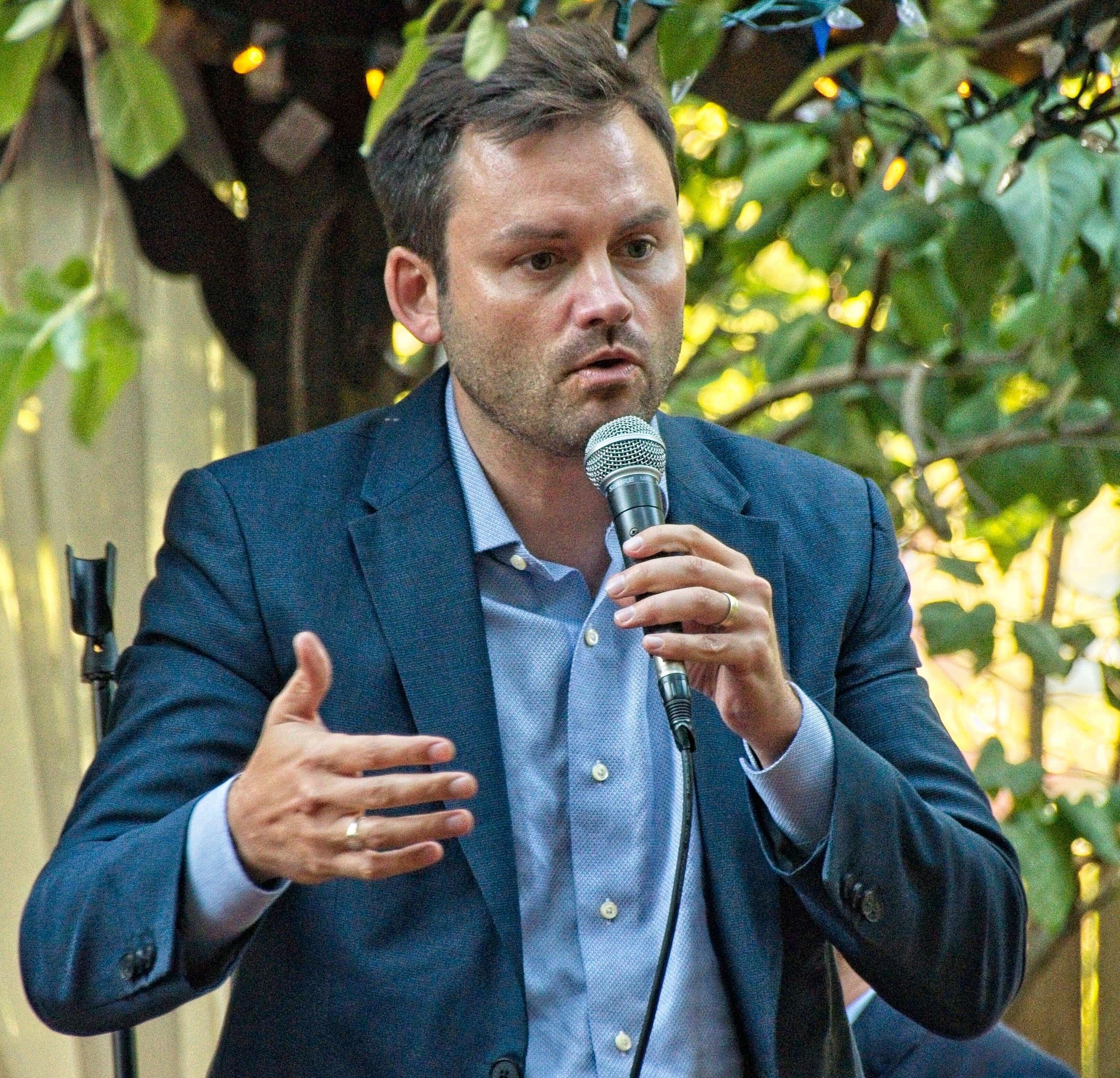 Parti Québécois leader Paul St-Pierre Plamondon during the Quebec election 2026 campaign