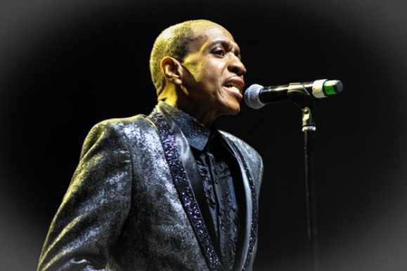 Freddie Jackson performing live at Summerstage in New York in 2017