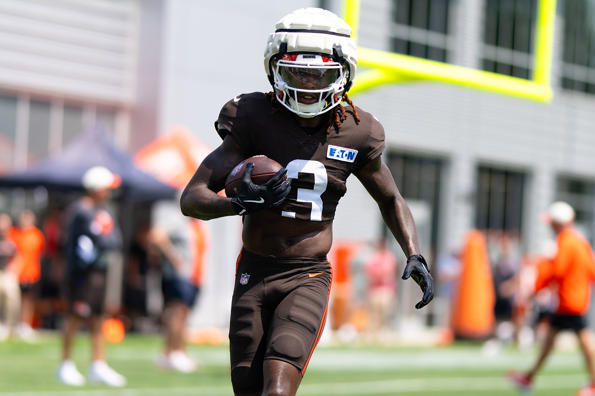 Jerry Jeudy Cleveland Browns 2026 — his 33-yard catch set up the winning field goal against the Ravens
